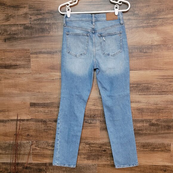 Madewell Jeans Size 25 The Perfect Vintage High Rise Denman Wash Stretch Denim - Picture 2 of 12